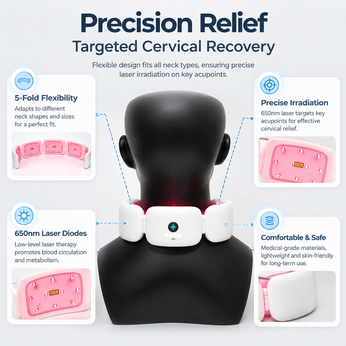 Cervical Spine Laser Therapy Device