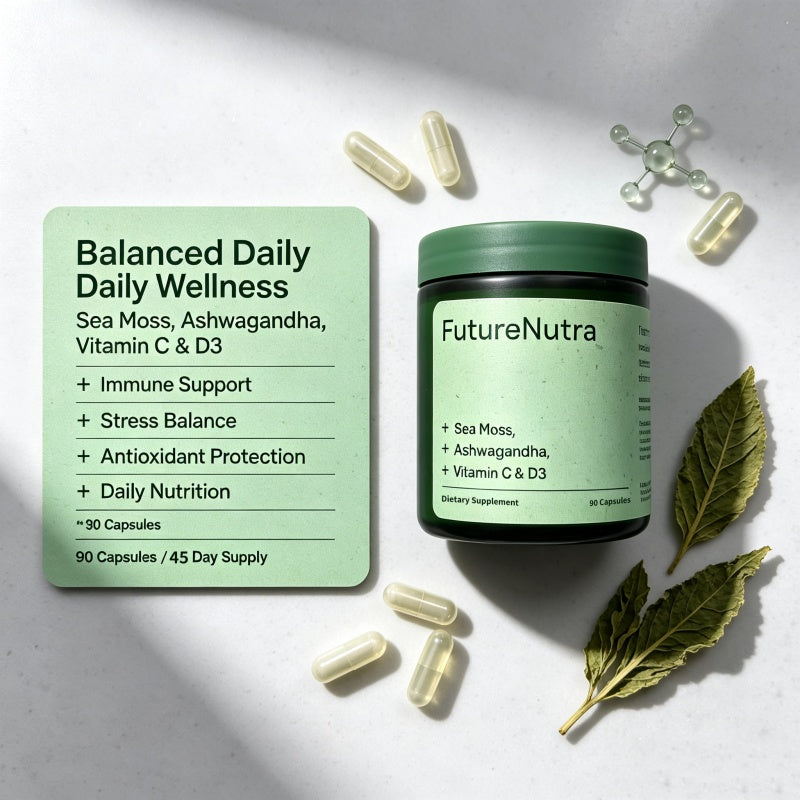 Seaweed + Ashwagandha Complex Capsules