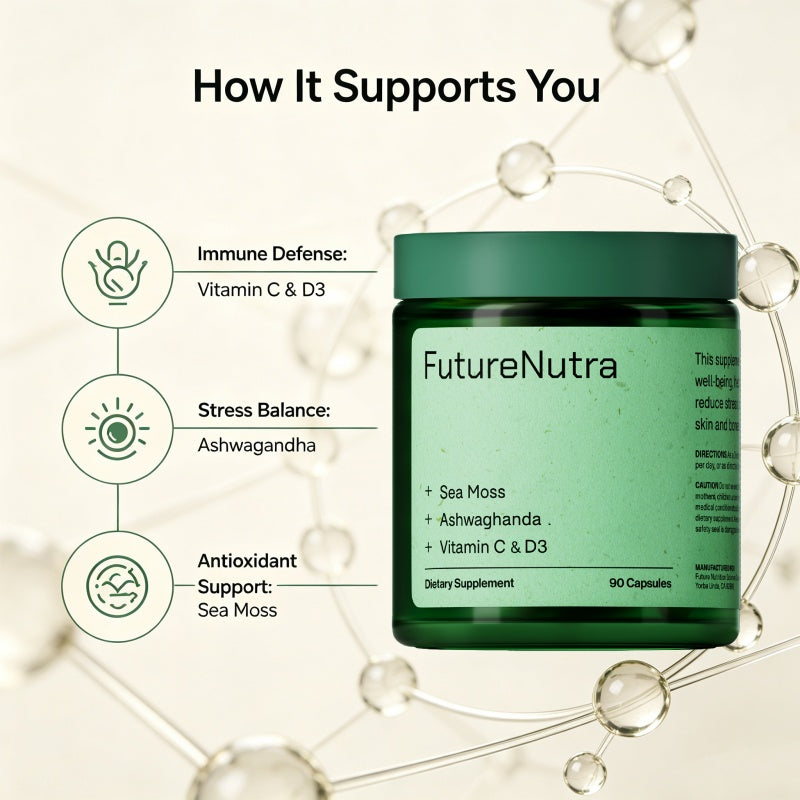 Seaweed + Ashwagandha Complex Capsules