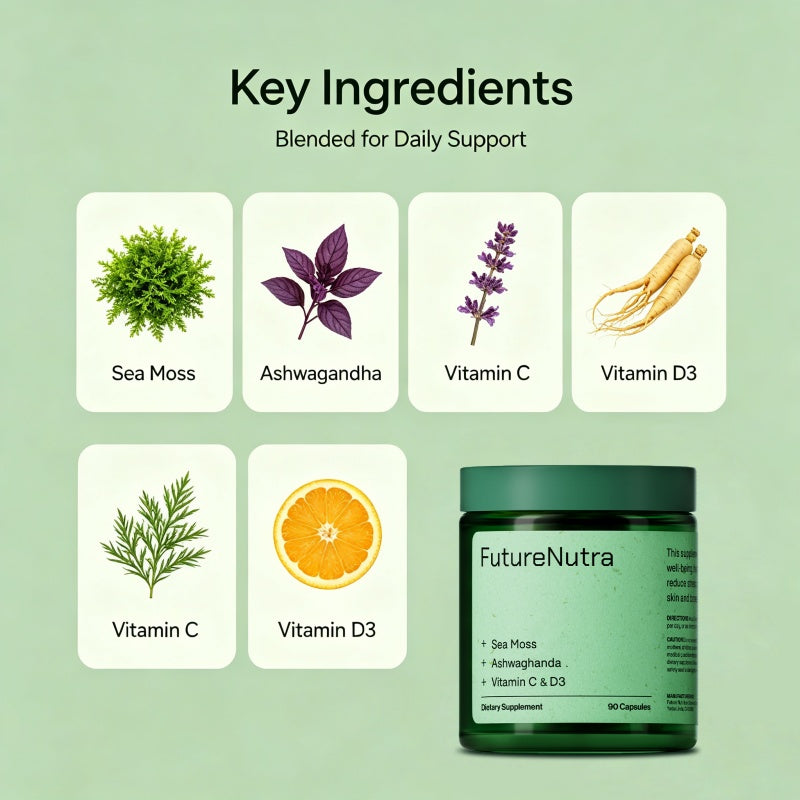 Seaweed + Ashwagandha Complex Capsules