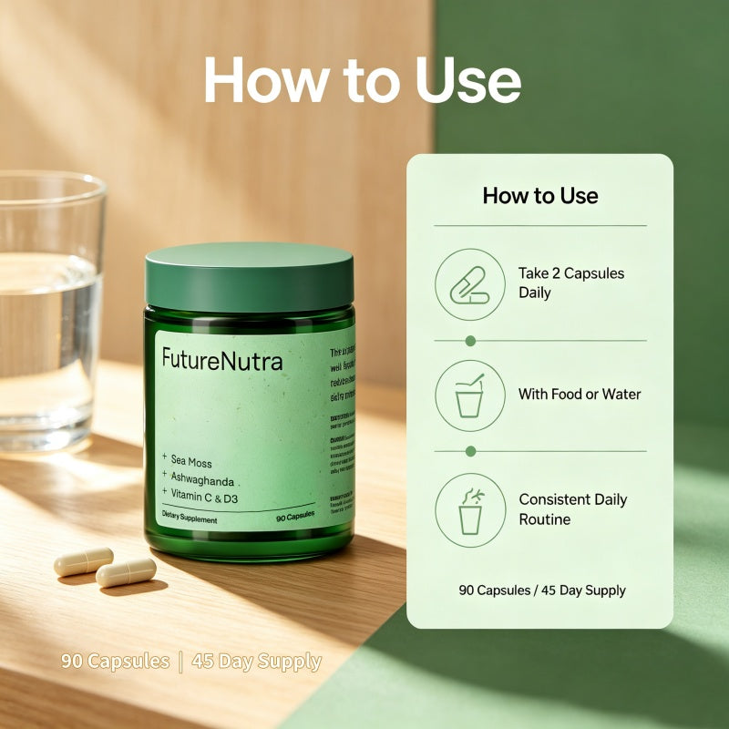 Seaweed + Ashwagandha Complex Capsules