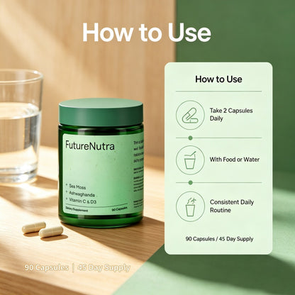 Seaweed + Ashwagandha Complex Capsules